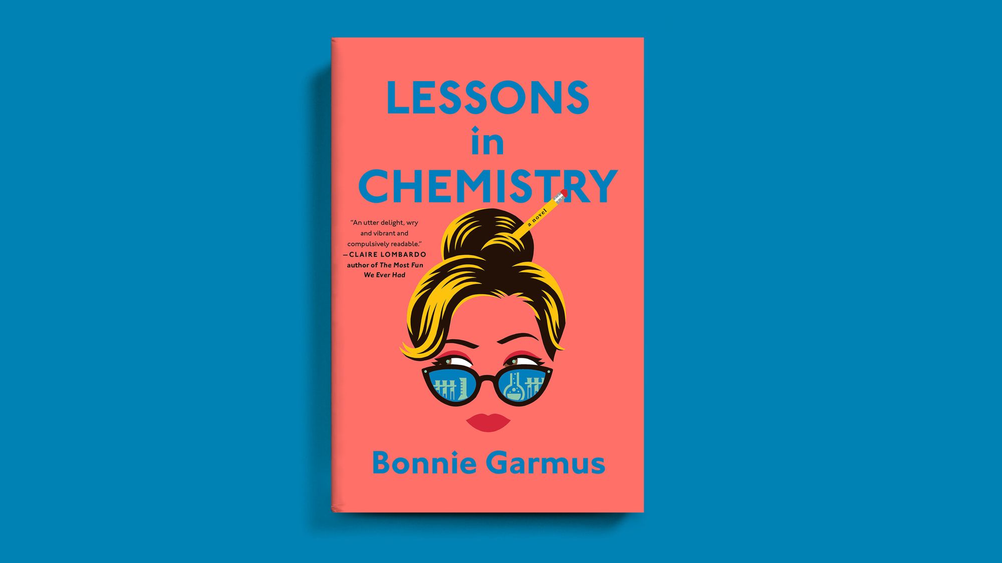 The book cover for Lessons in Chemistry