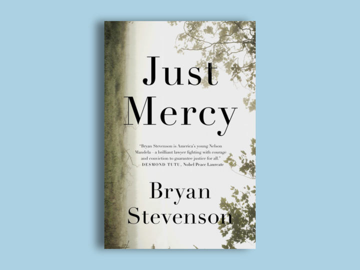 Book cover of Just Mercy.